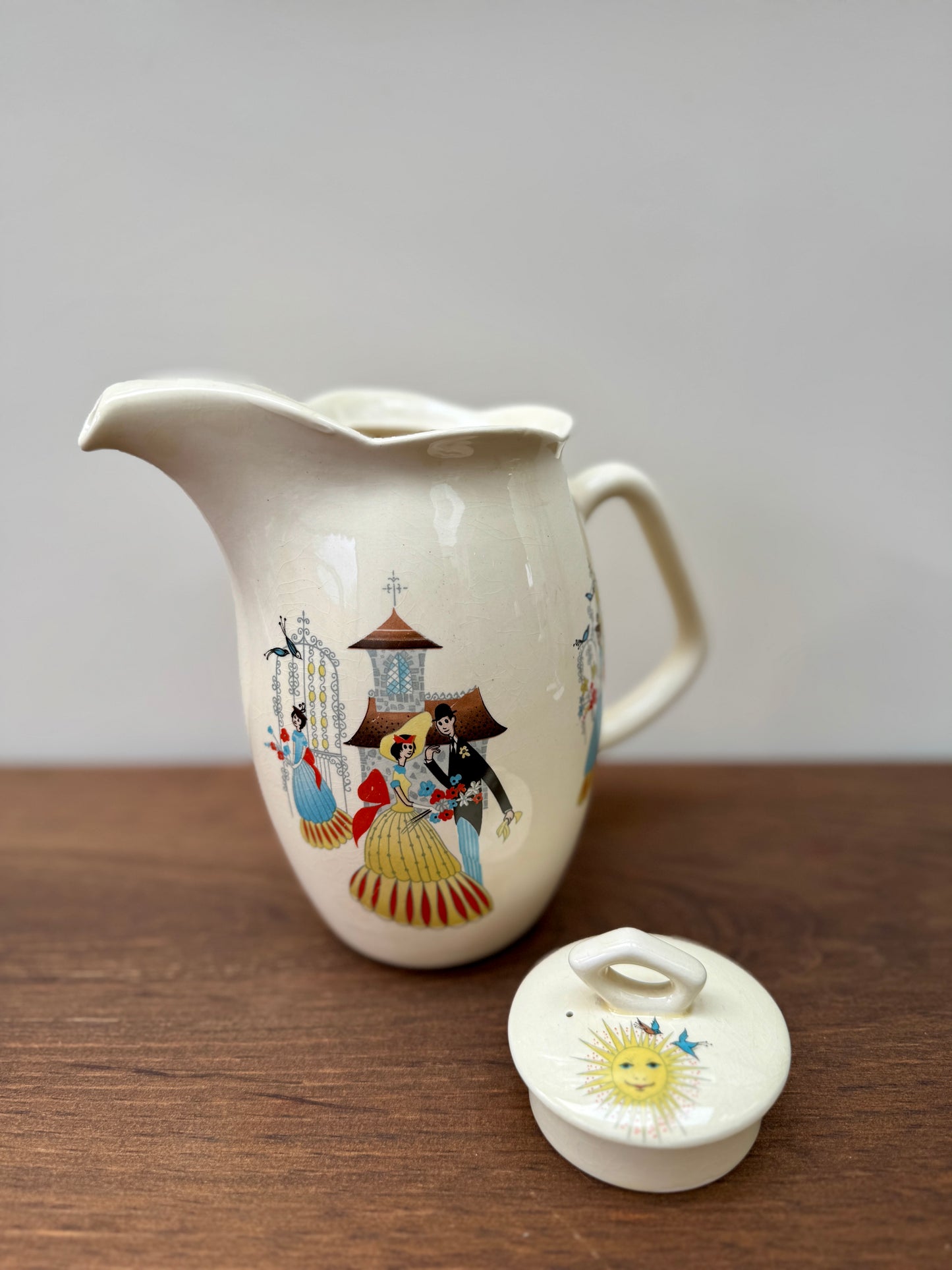 ベズウィック社「ハッピー モーニング」コーヒーポット、1950年代頃