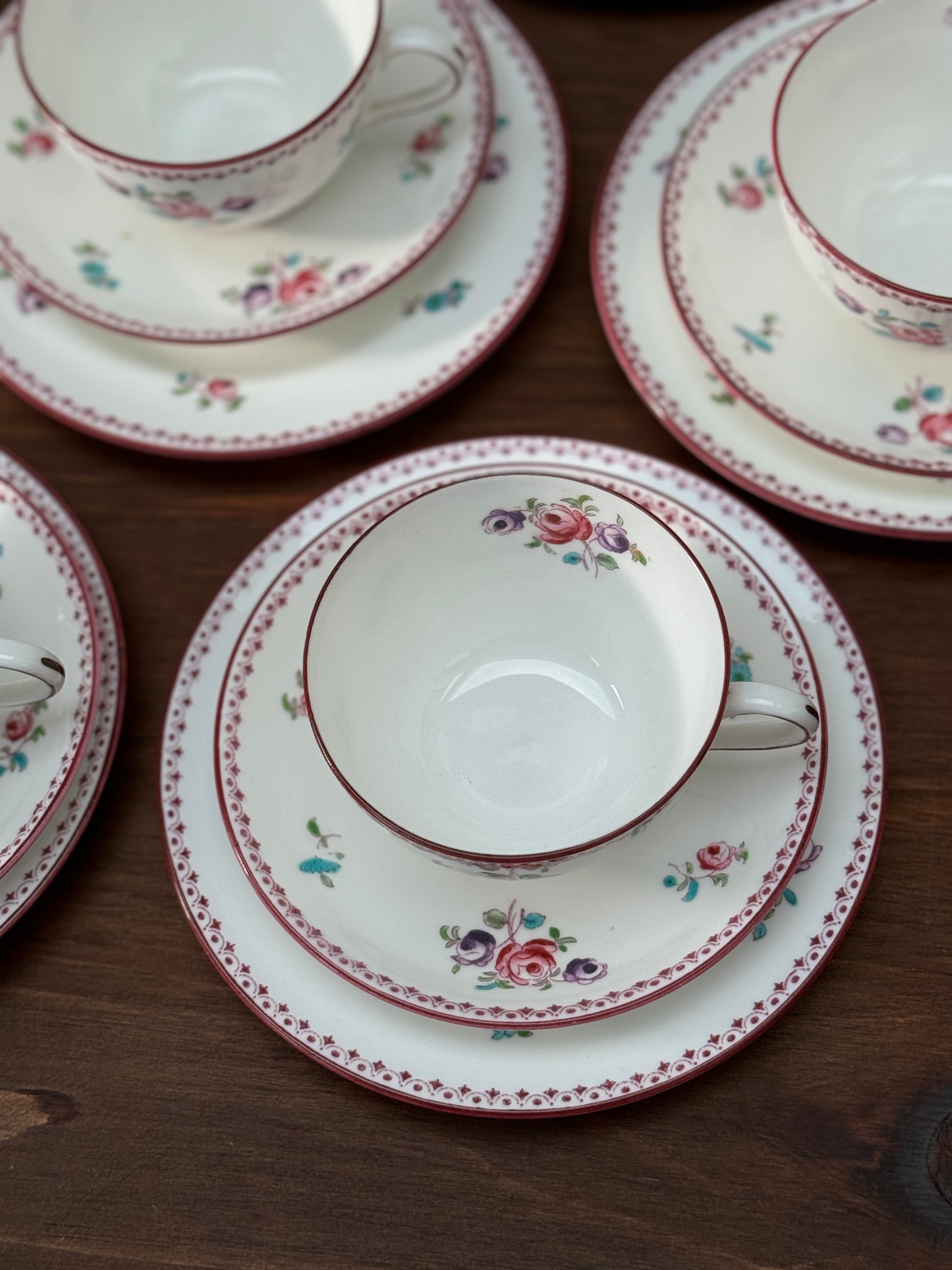 Victorian Teacup Trio - Hawkins in Henley on Thames