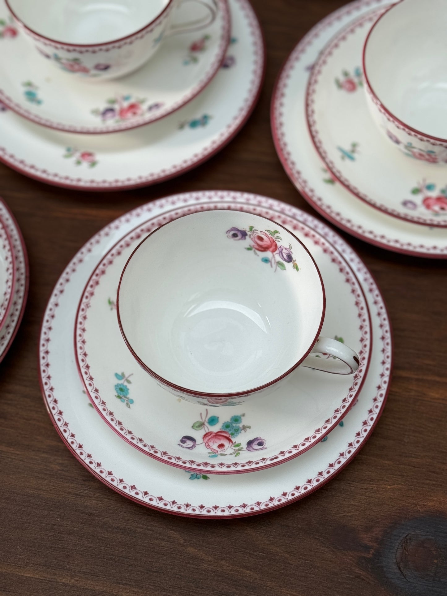 Victorian Teacup Trio - Hawkins in Henley on Thames