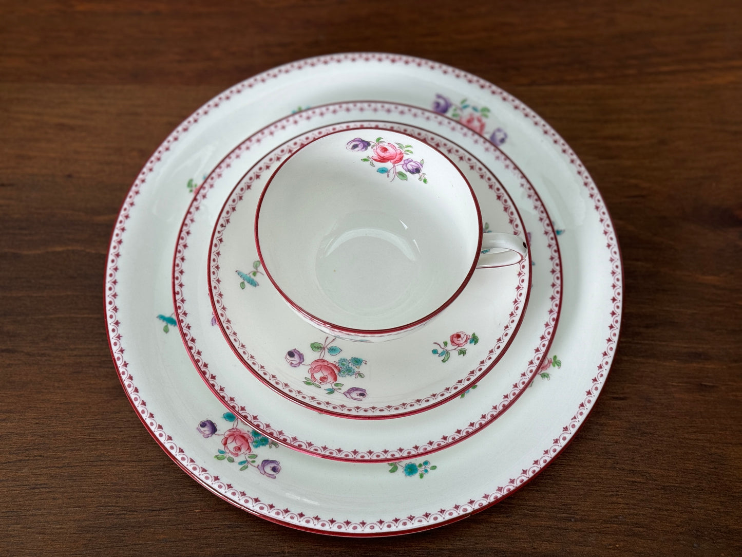 Victorian Teacup Trio - Hawkins in Henley on Thames