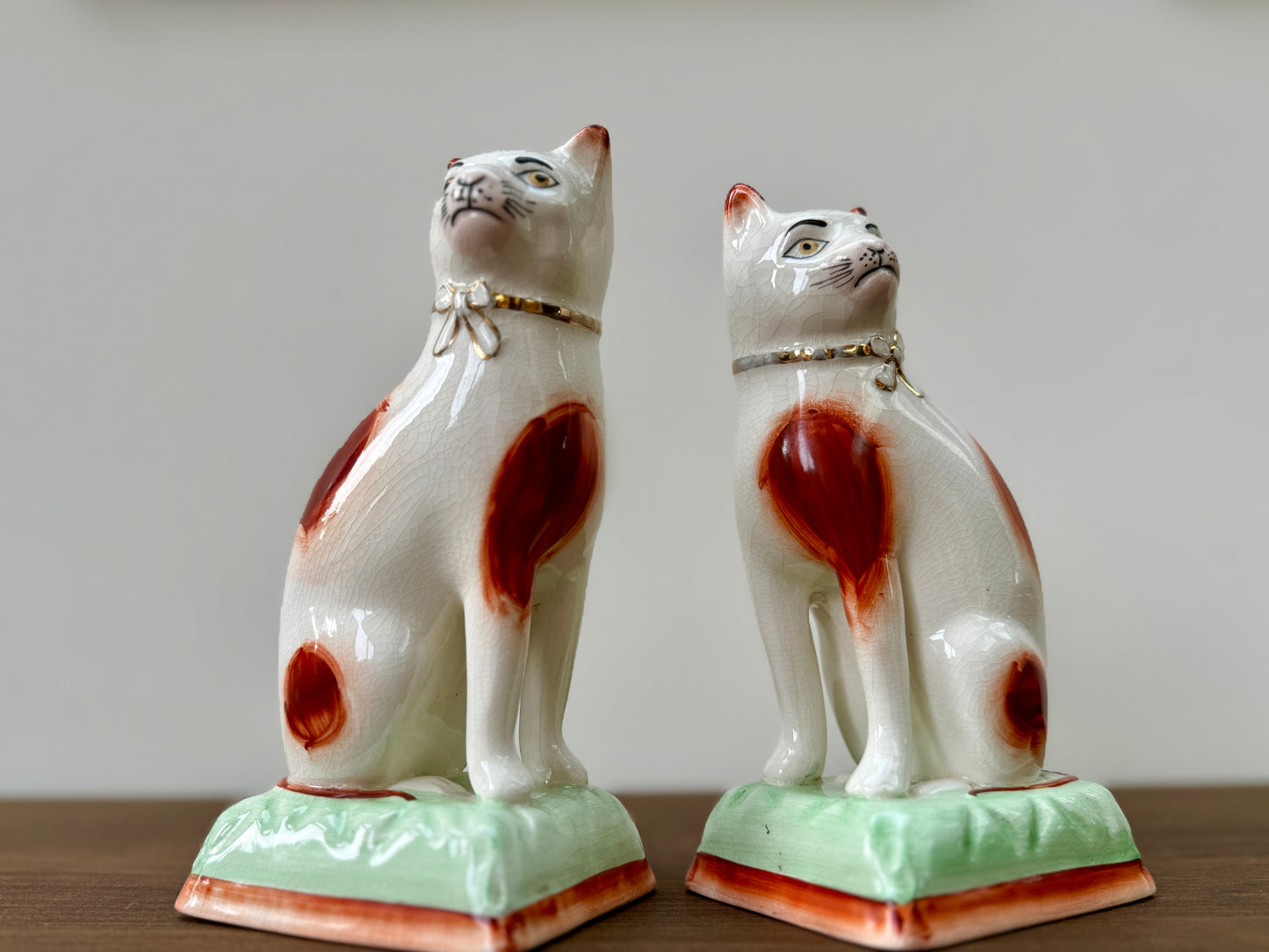 ヴィンテージ アンティーク スタッフォードシャーキャット Vintage Antique Staffordshire Cats My Happy London Home マイ・ハッピー・ロンドン・ホーム