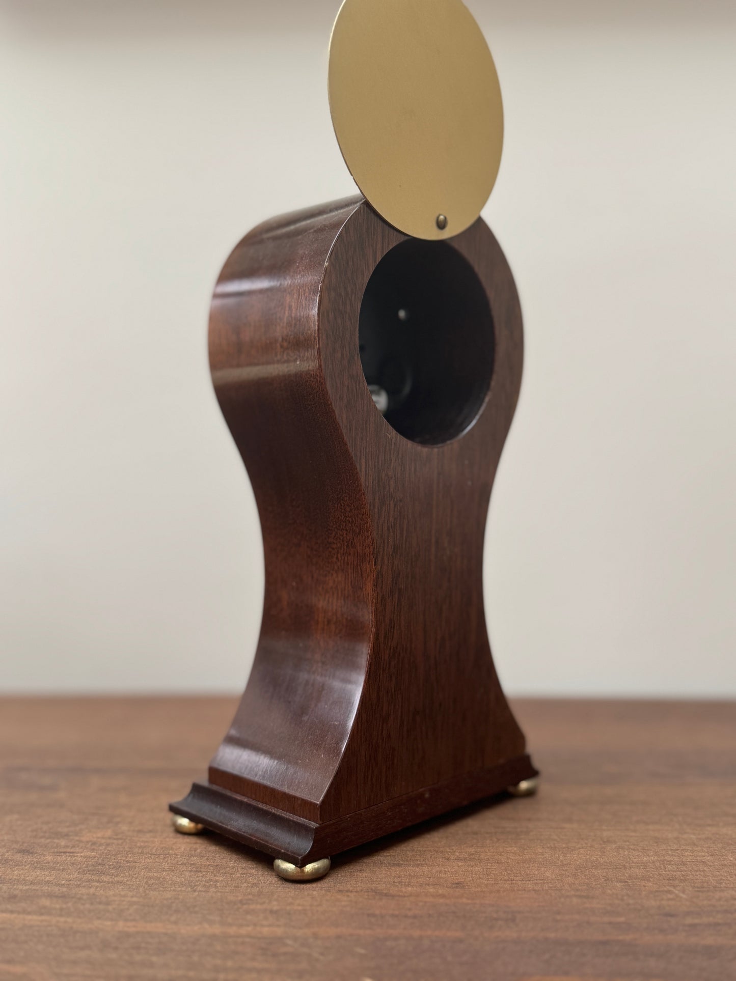 ヴィンテージ、ナイト&ギビンズ社ロンドン、マホガニーの置き時計 | 英国製