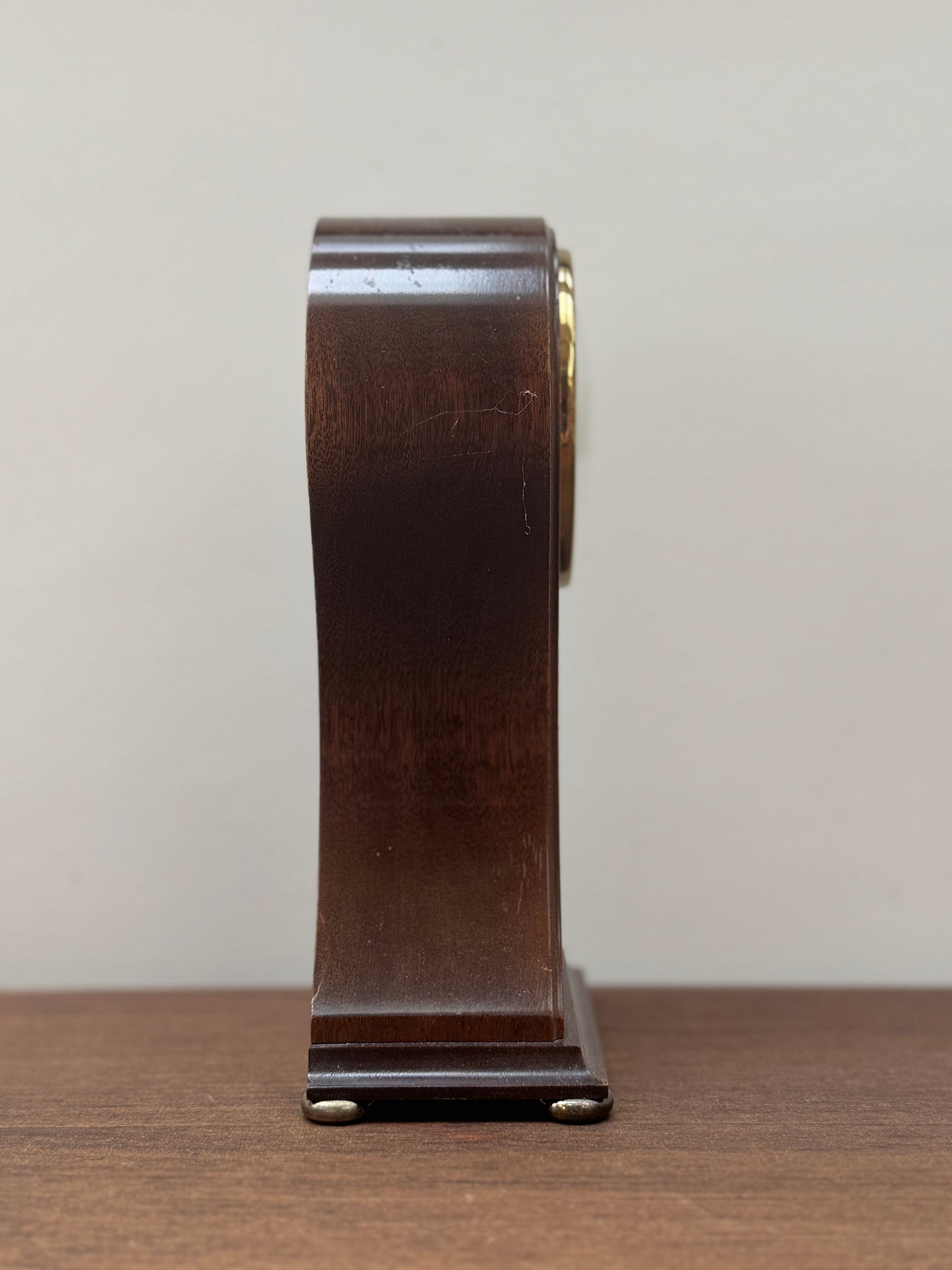 ヴィンテージ、ナイト&ギビンズ社ロンドン、マホガニーの置き時計 | 英国製