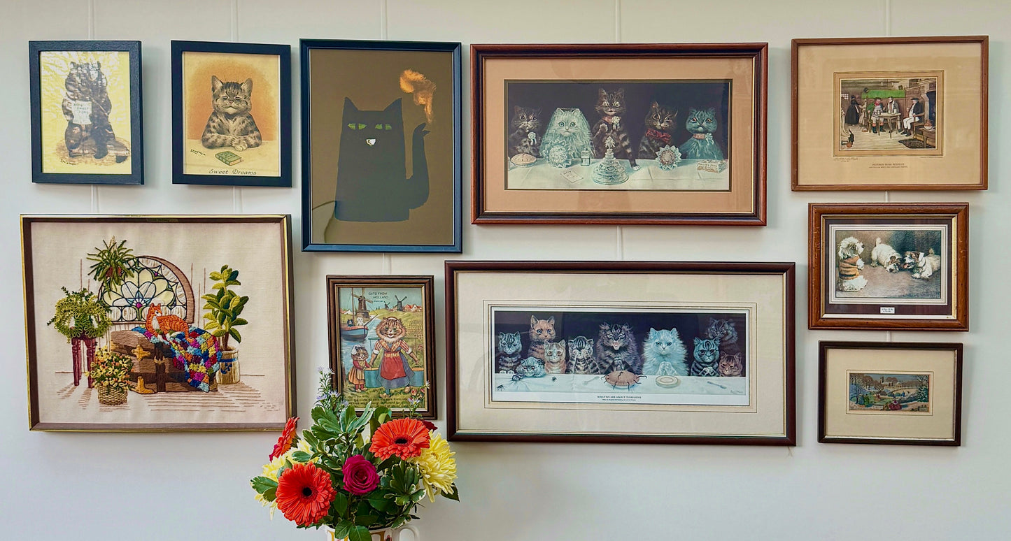 Cat Art Embroidery