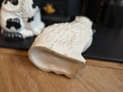 アンティーク、スタッフォードシャードッグ（スパニエル）ペア｜1850年頃