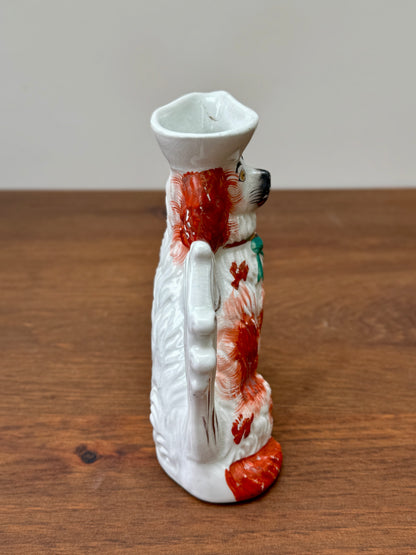Antique Staffordshire Spaniel Jug c.1850s | Rare Design