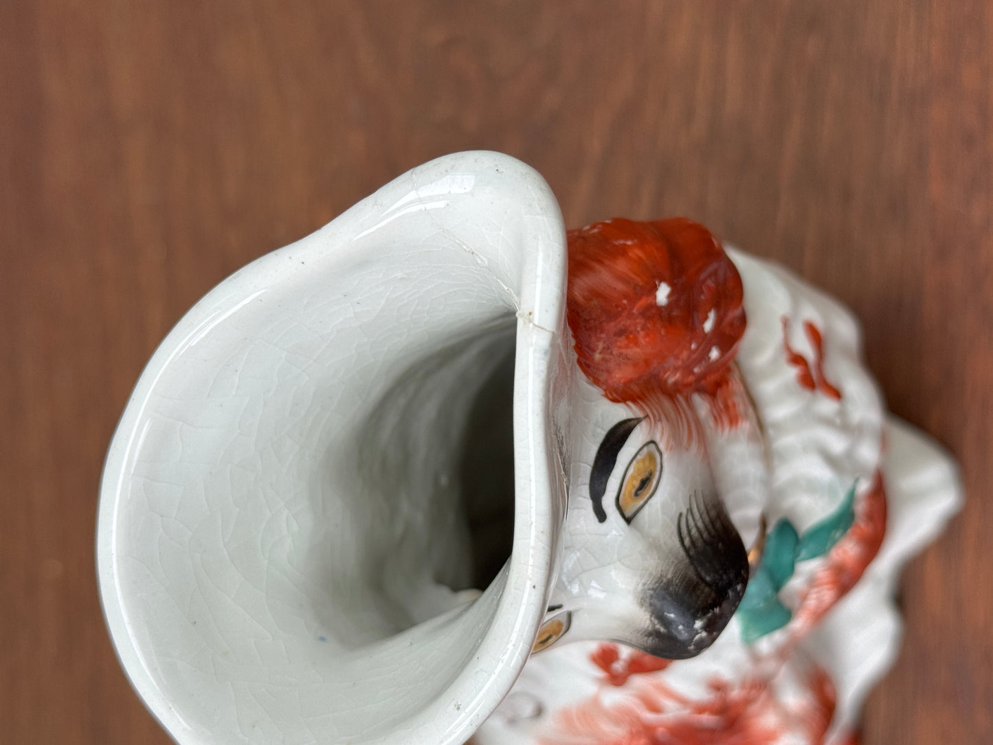 Antique Staffordshire Spaniel Jug c.1850s | Rare Design