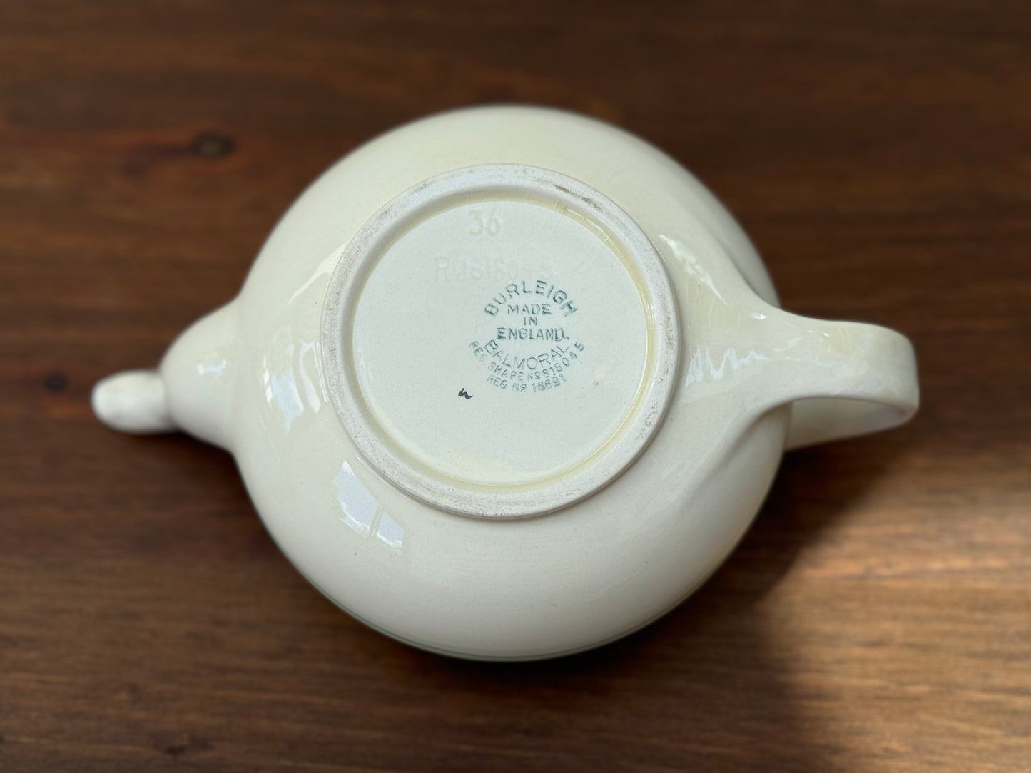 Burleigh ‘Balmoral’ Teapot - Art Deco Style, C.1920-1930s