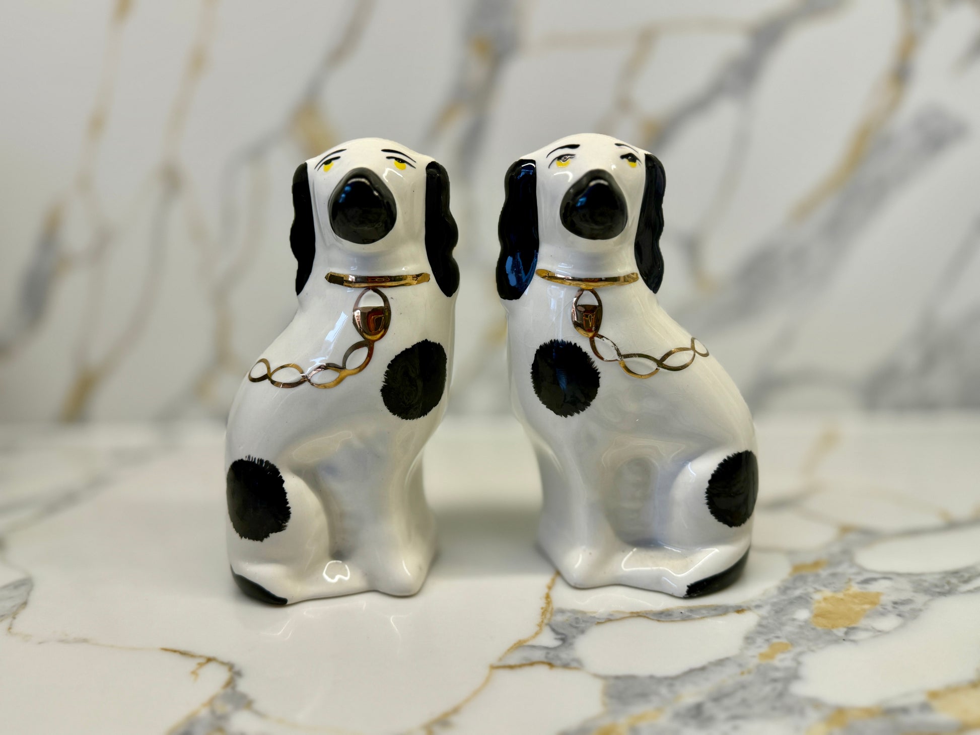 Vintage Pair of Staffordshire Dogs by Arthur Wood - 14cm hight-Ornament-Arthur Wood-My Happy London Home