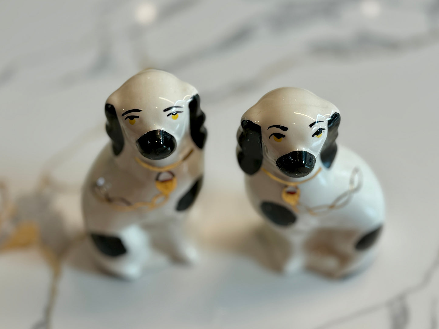 Vintage Pair of Staffordshire Dogs by Arthur Wood - 14cm hight