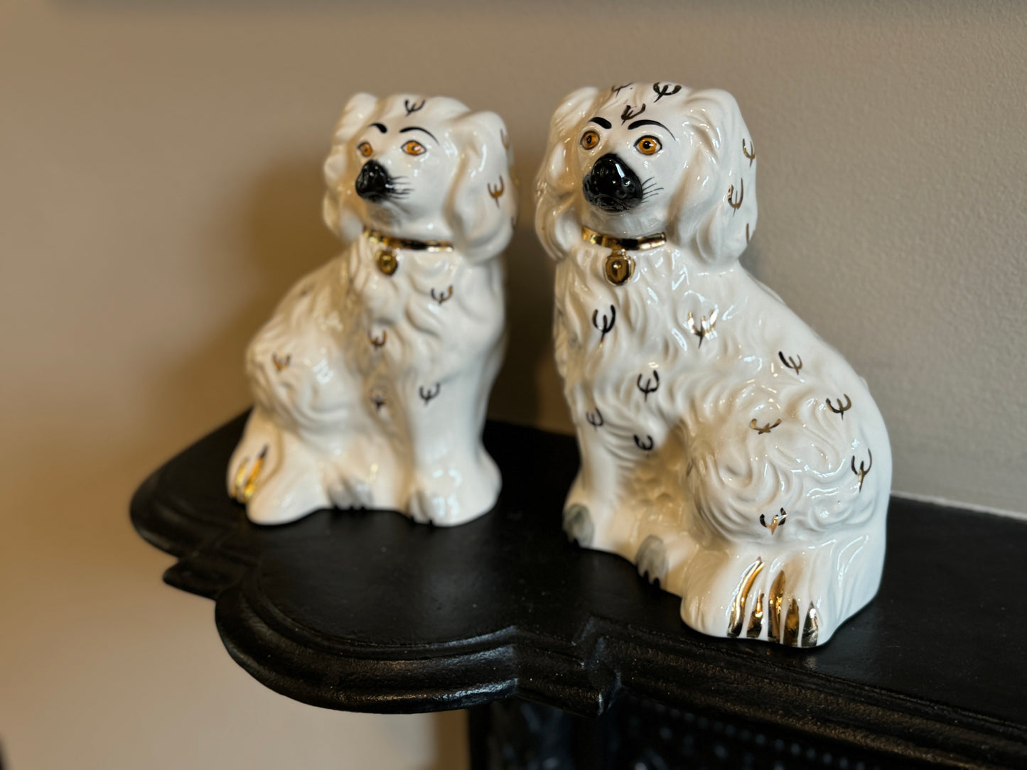 Pair of Vintage Staffordshire Dogs by Royal Doulton