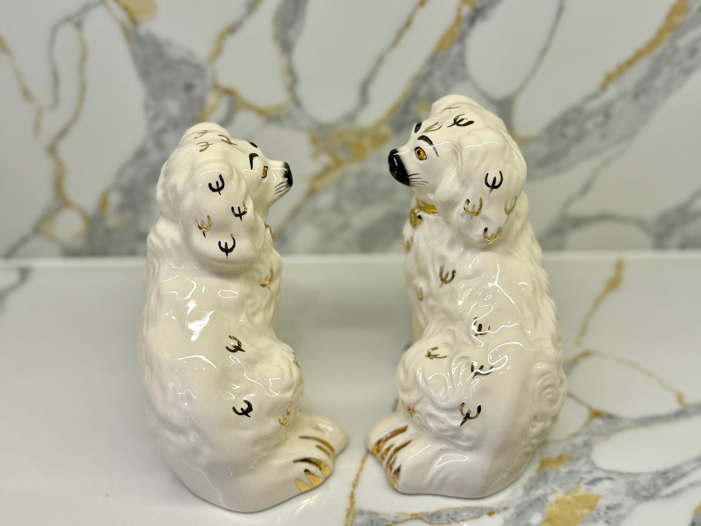 Pair of Vintage Staffordshire Dogs by Royal Doulton