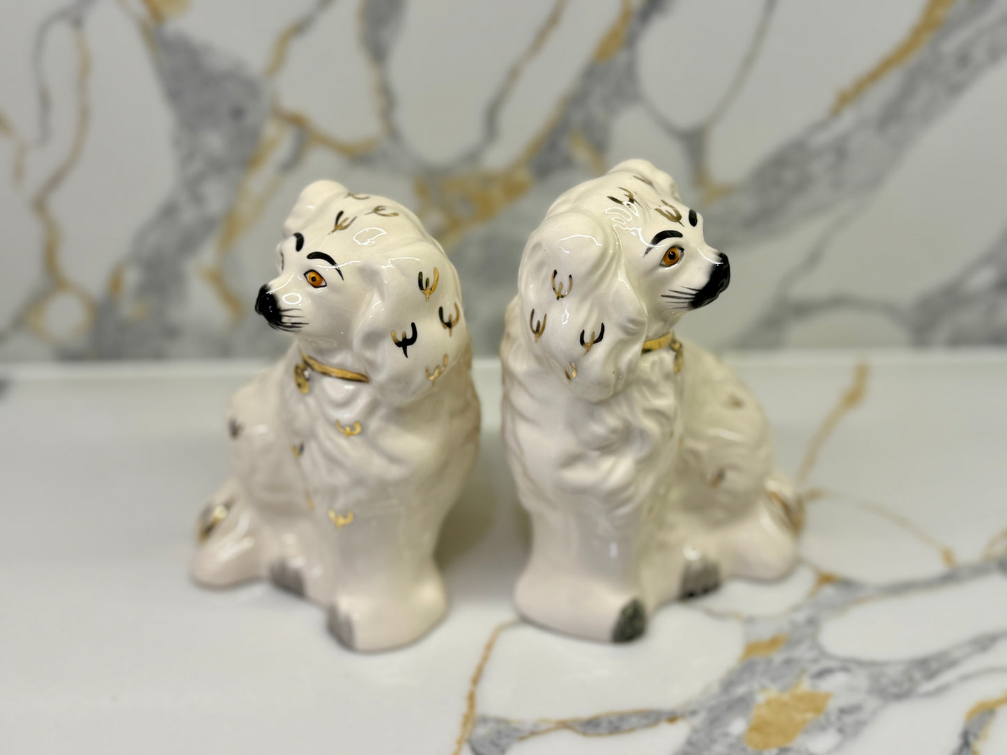 Pair of Vintage Staffordshire Dogs by Royal Doulton