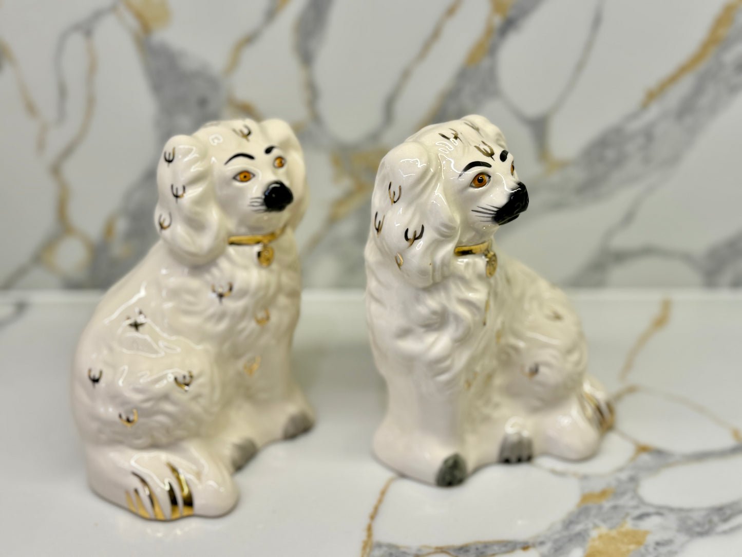 Pair of Vintage Staffordshire Dogs by Royal Doulton