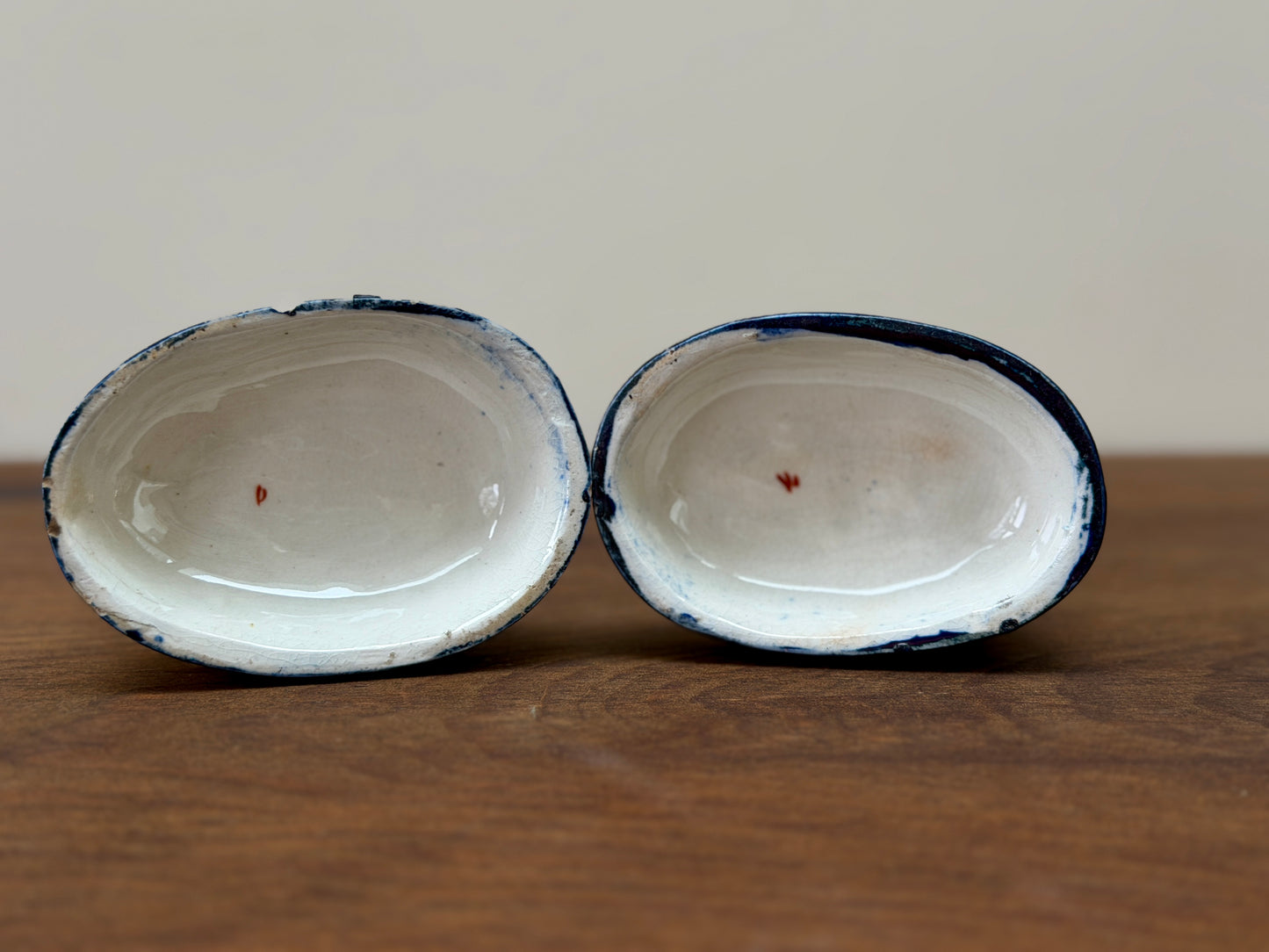 アンティーク、スタッフォードシャーのダルメシアン犬のペア｜1850年代頃