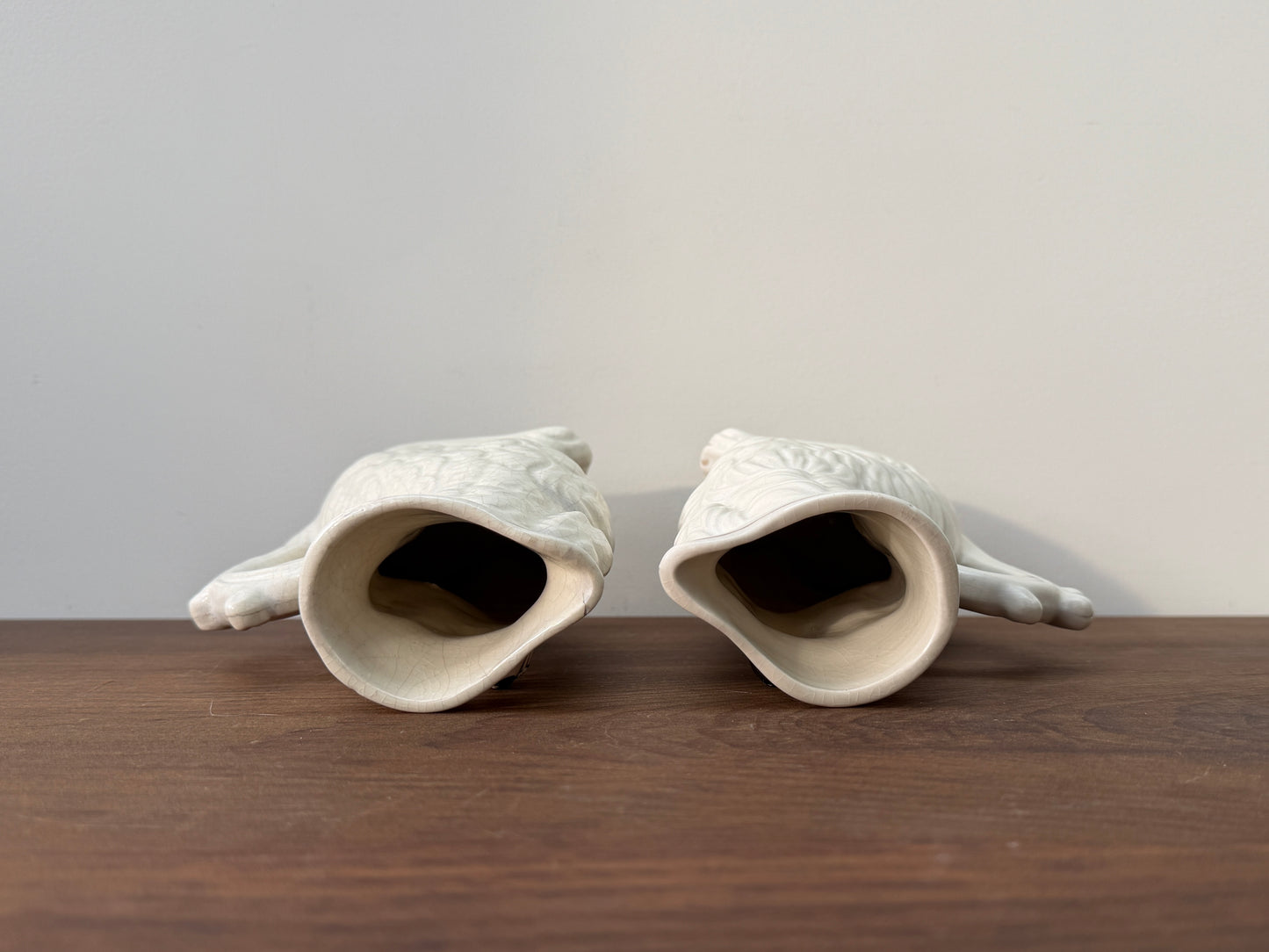 アンティーク、スタッフォードシャードッグ、スパニエルのジャグ（ペア）｜1850年頃