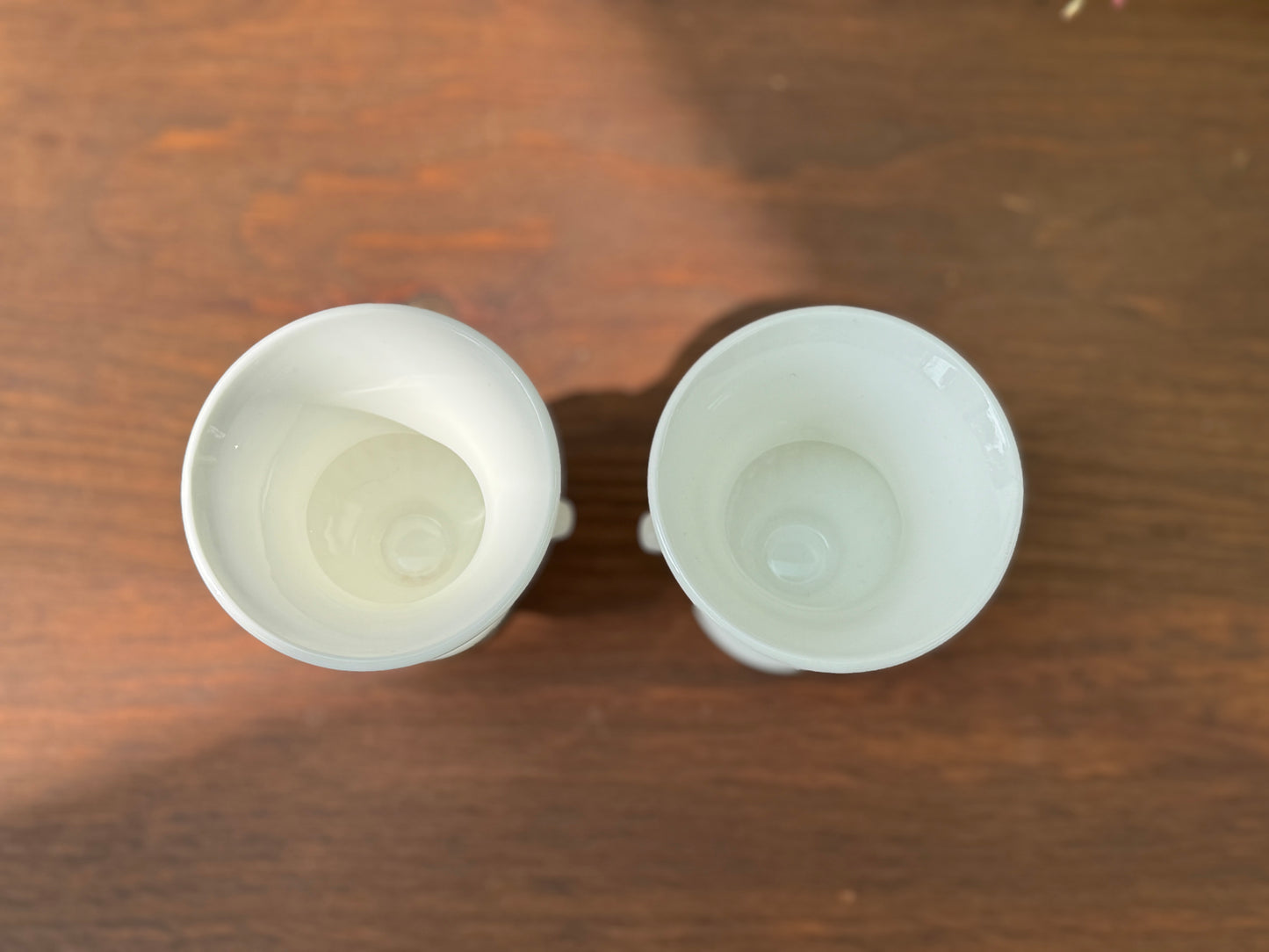 Pair of Miniature Urn-Shaped Vases by Wedgwood | Vintage Floral Ornaments, Bone China, Made in England