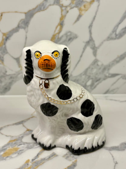 Pair of Vintage Staffordshire Dogs by Burleigh C.1970