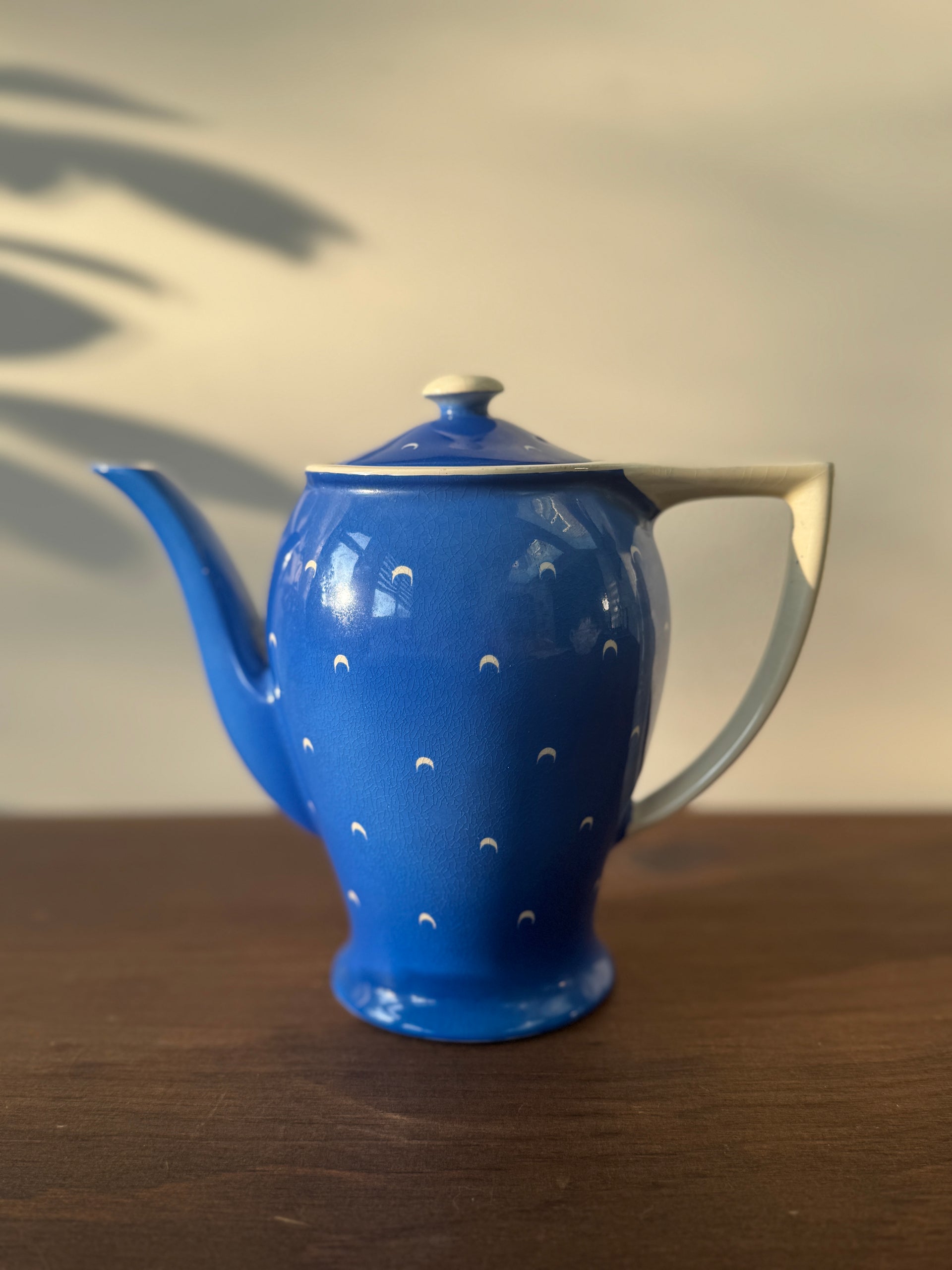 スージー・クーパー、コーヒーポット | ブルークレセントムーン  