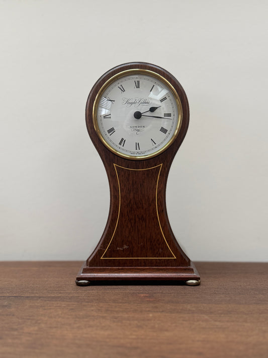 Vintage Knight & Gibbins London, Mahogany Mantel Clock | Made in England英国製　置き時計　ヴィンテージ