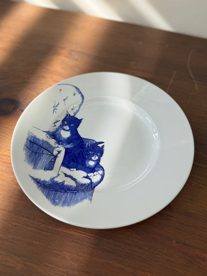Vintage National Trust Kingston Lacy Cat Plate by Royal Park China | c.1990s