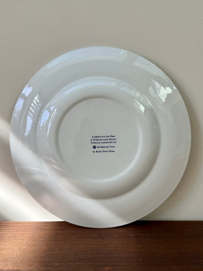 Vintage National Trust Kingston Lacy Cat Plate by Royal Park China | c.1990s