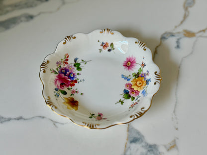 Vintage Royal Crown Derby ‘Derby Posies’ Bone China Trinket Dish, c.1952–1975