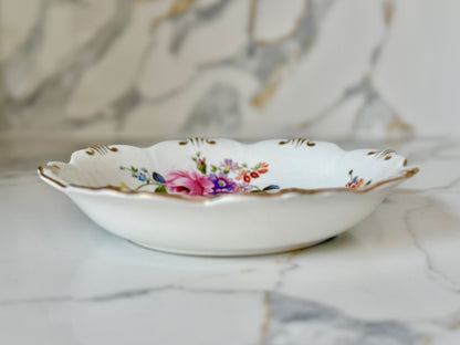 Vintage Royal Crown Derby ‘Derby Posies’ Bone China Trinket Dish, c.1952–1975