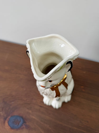 Vintage Staffordshire Cat Pitcher Jug by Royale Stratford, Late 1990s