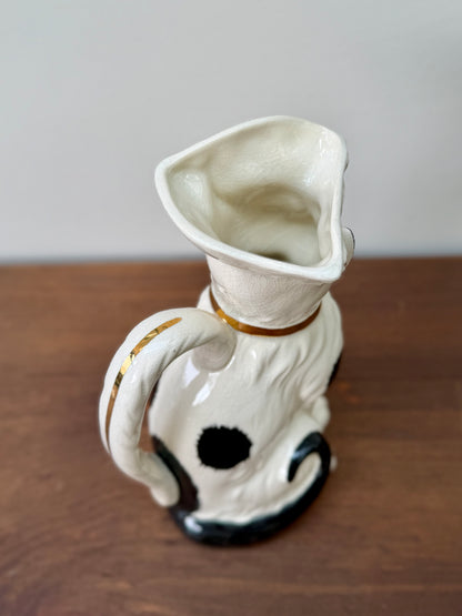 Vintage Staffordshire Cat Pitcher Jug by Royale Stratford, Late 1990s