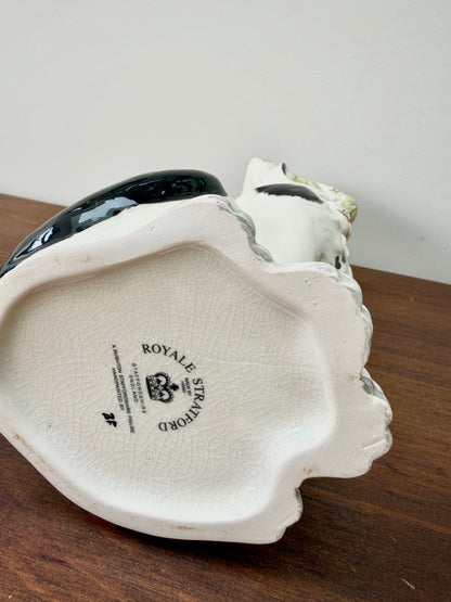 Vintage Staffordshire Cat Pitcher Jug by Royale Stratford, Late 1990s