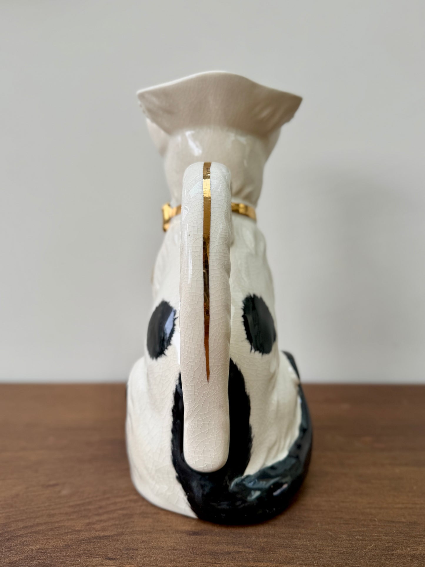 Vintage Staffordshire Cat Pitcher Jug by Royale Stratford, Late 1990s