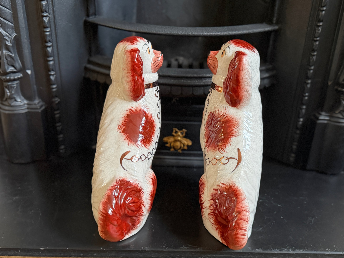 ヴィンテージ、ウィリアム・ケント社 スタッフォードシャードッグ（レッドマズル）｜1940〜1950年代頃