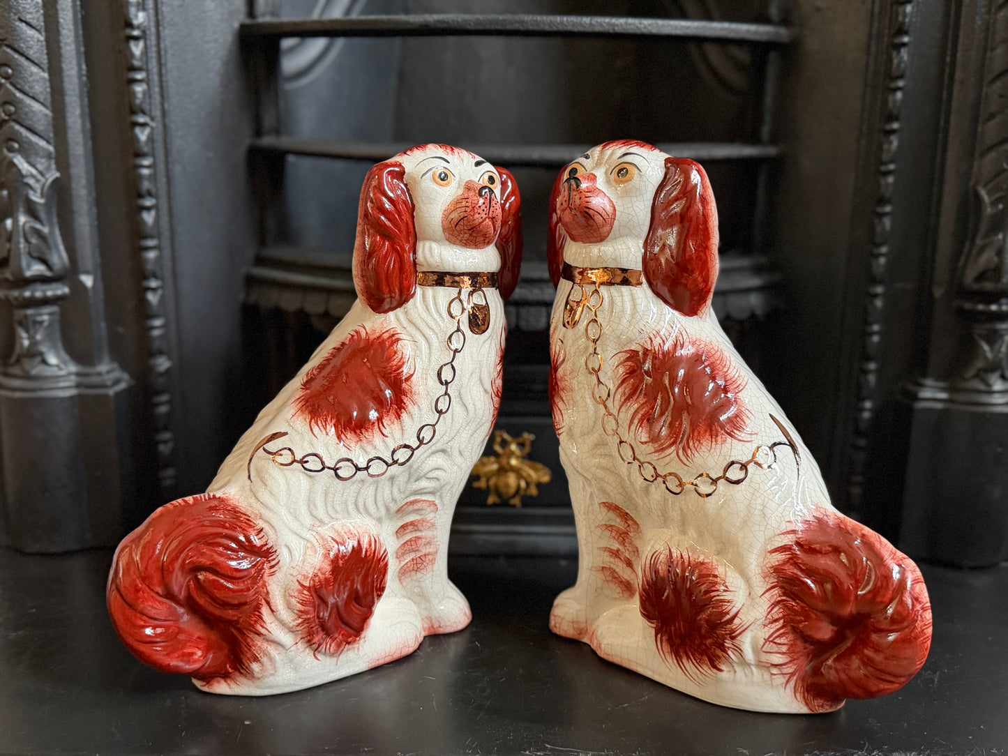 ヴィンテージ、ウィリアム・ケント社 スタッフォードシャードッグ（レッドマズル）｜1940〜1950年代頃