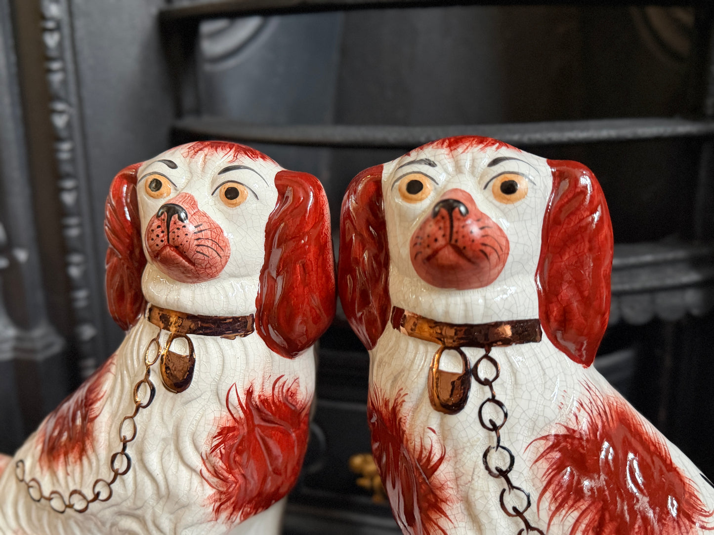 ヴィンテージ、ウィリアム・ケント社 スタッフォードシャードッグ（レッドマズル）｜1940〜1950年代頃