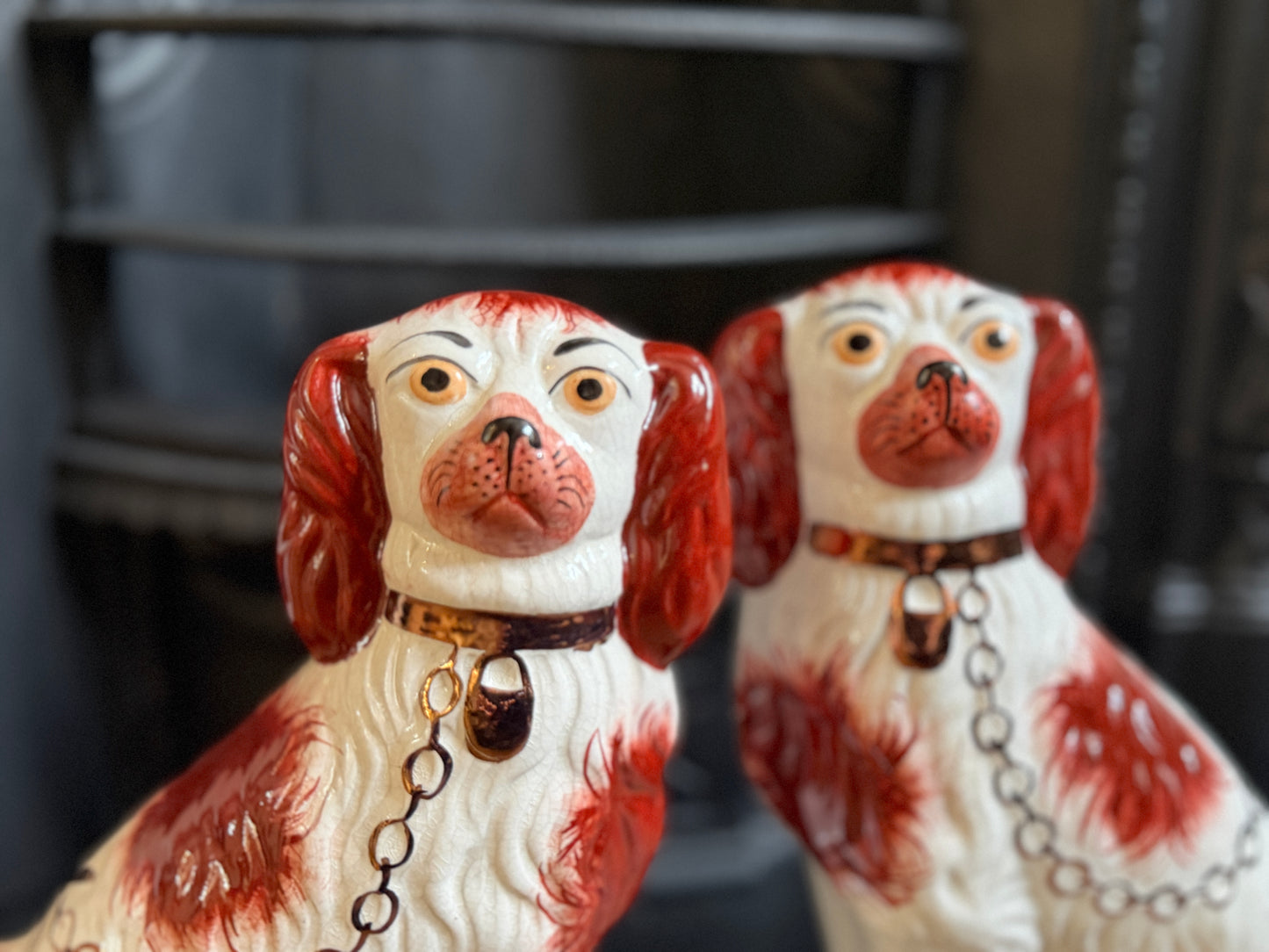 ヴィンテージ、ウィリアム・ケント社 スタッフォードシャードッグ（レッドマズル）｜1940〜1950年代頃