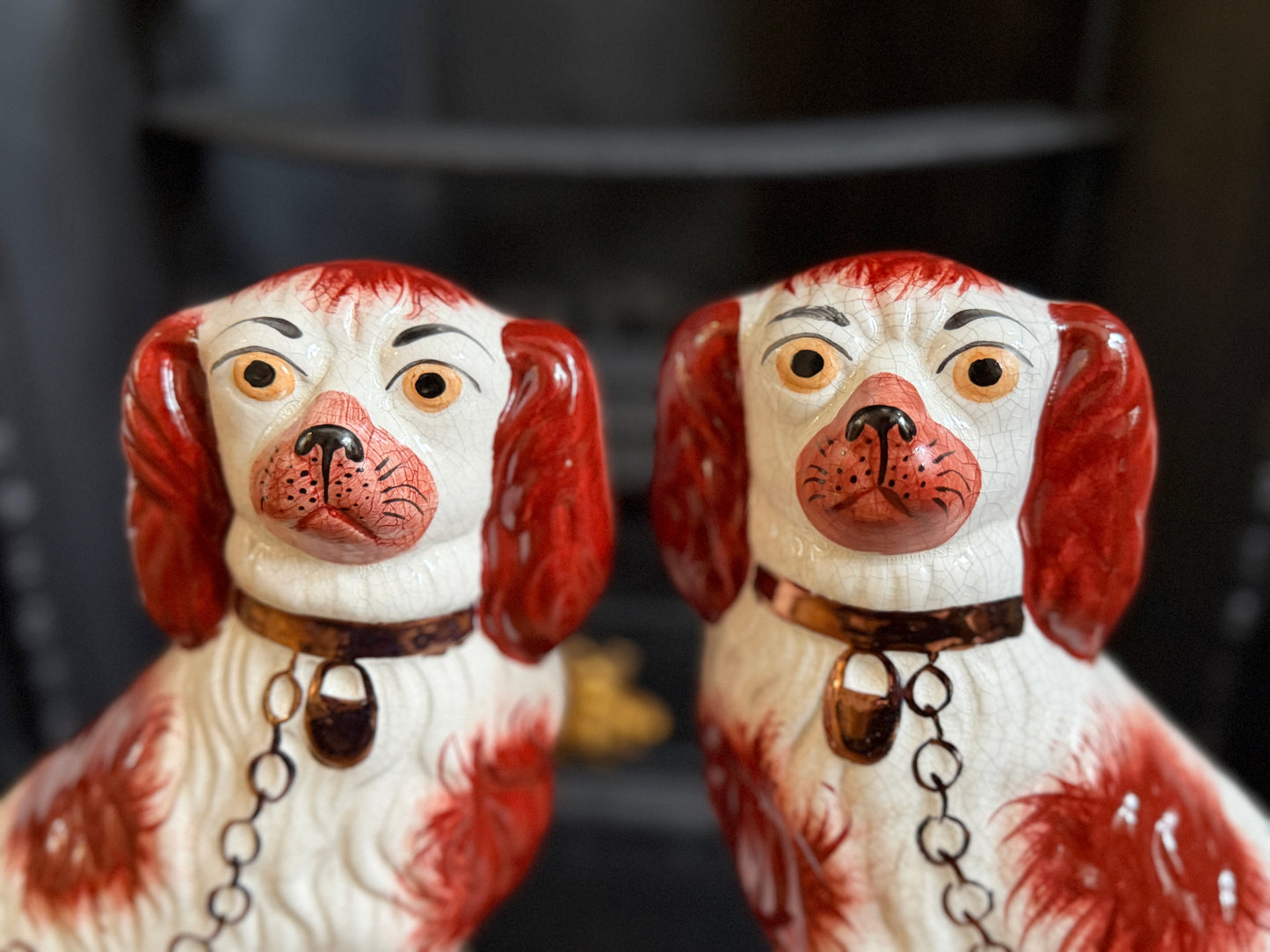 ヴィンテージ、ウィリアム・ケント社 スタッフォードシャードッグ（レッドマズル）｜1940〜1950年代頃