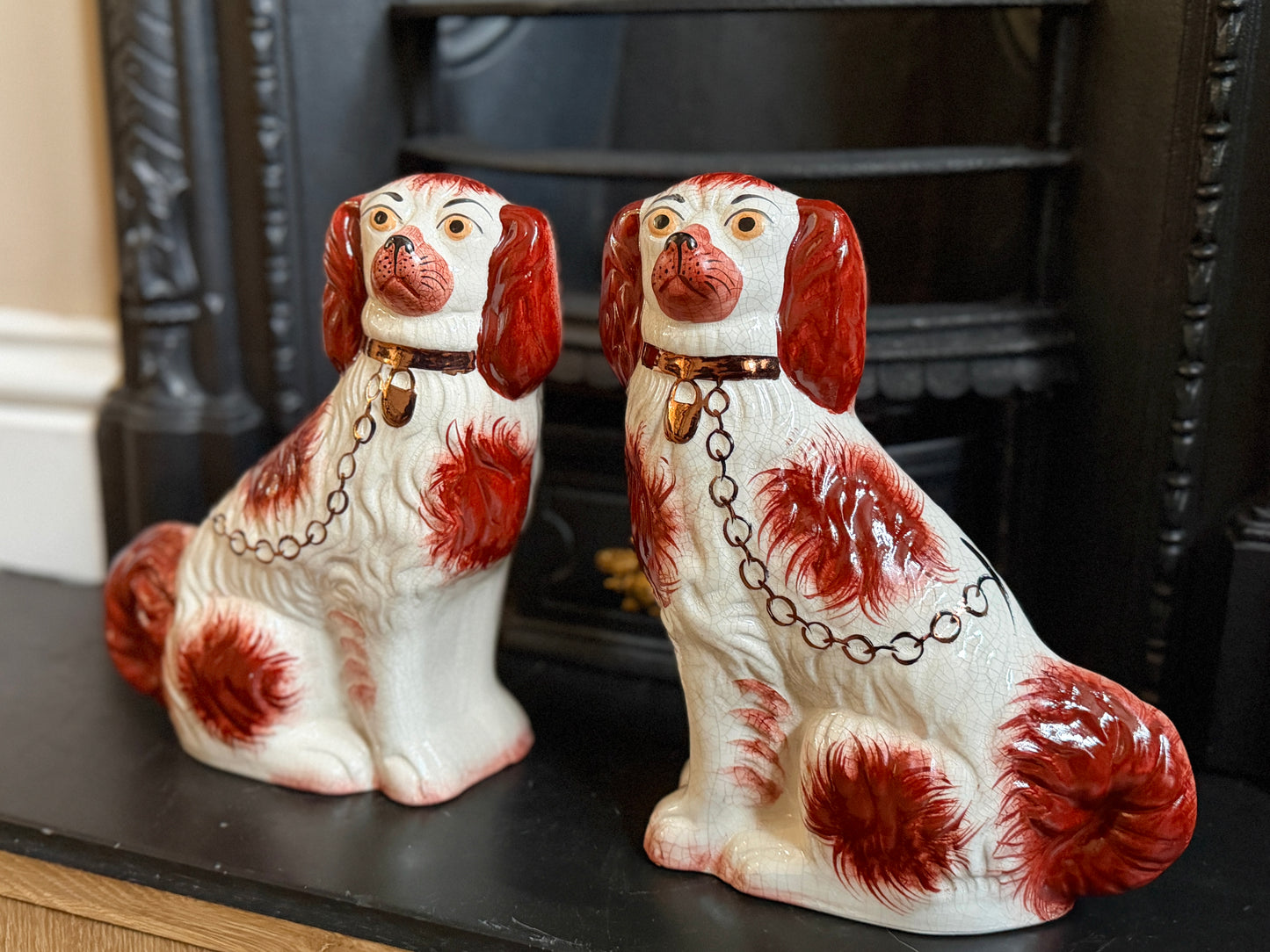 ヴィンテージ、ウィリアム・ケント社 スタッフォードシャードッグ（レッドマズル）｜1940〜1950年代頃