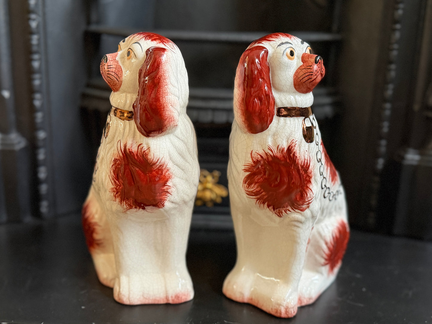 ヴィンテージ、ウィリアム・ケント社 スタッフォードシャードッグ（レッドマズル）｜1940〜1950年代頃