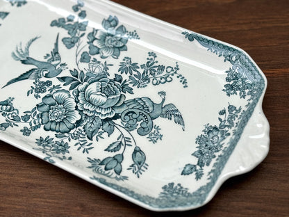 Vintage Enoch Wedgwood 'Asiatic Pheasants' Sandwich Plate, C.1970