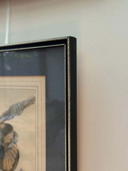 Vintage Print, “Fisherman and Dog at Mont Saint-Miche, Francel” | Mid-20th Century