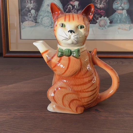猫のティーポット